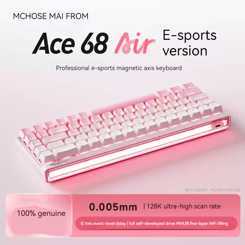 Keyboard Mekanik Mchose Ace68  - Gaming Keyboard Mechanical ulasan dan harga