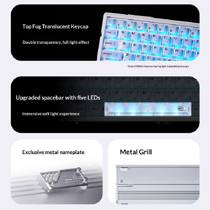 ATK RS6+ Keyboard Mekanis Espo - Gaming Keyboard Hall Effect Switches ulasan dan harga