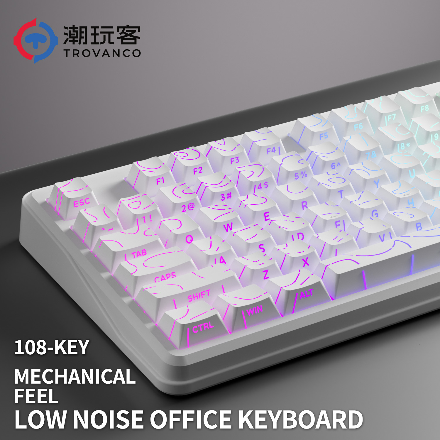 V108 Pro Keyboard Berkabel & N - Gaming Keyboard No Noise ulasan dan harga